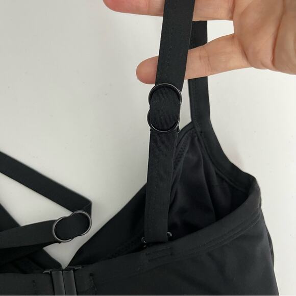Seafolly Quilted DD Cup Bralette in Black NEW 4US - Picture 3 of 6